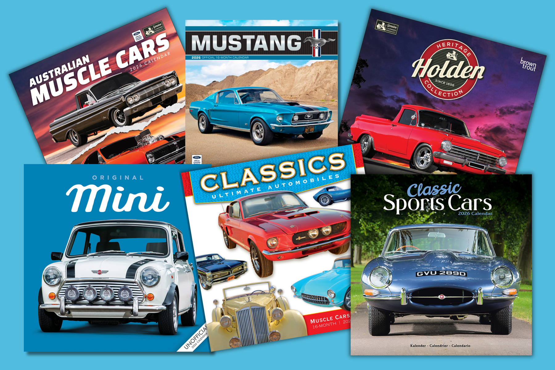 10 Must-Have Car Calendars for Auto Enthusiasts
