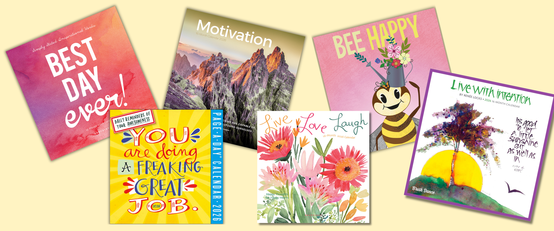 Find Your Daily Positivity: 10 Calendars To Start Your Day With Purpose