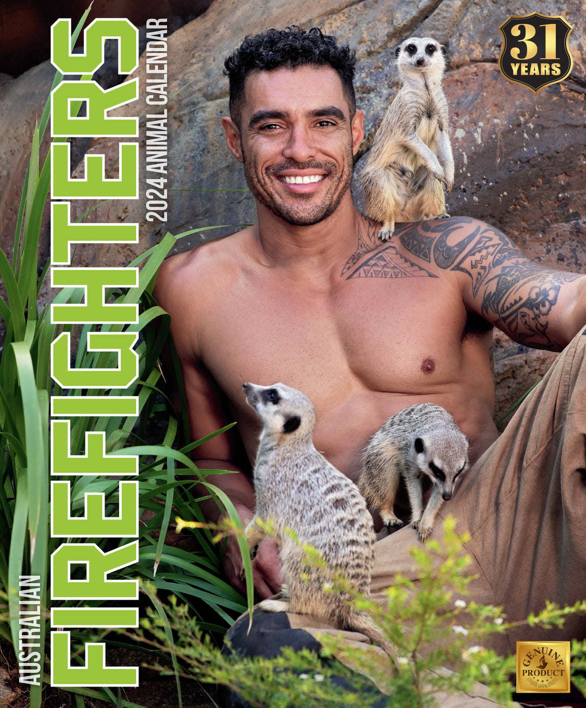 2024 Australian Firefighters Mixed Animals Wall Calendar — Calendar Club