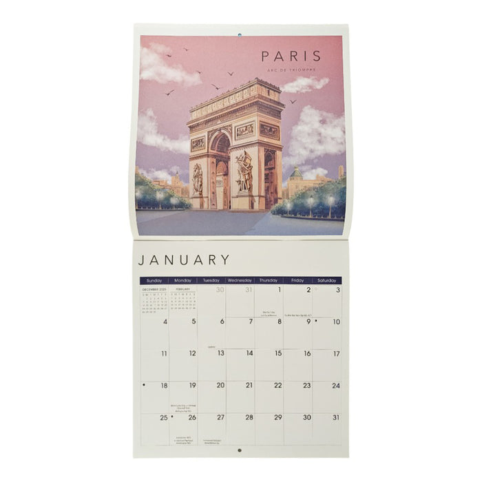 City Chic 2026 Square Wall Calendar