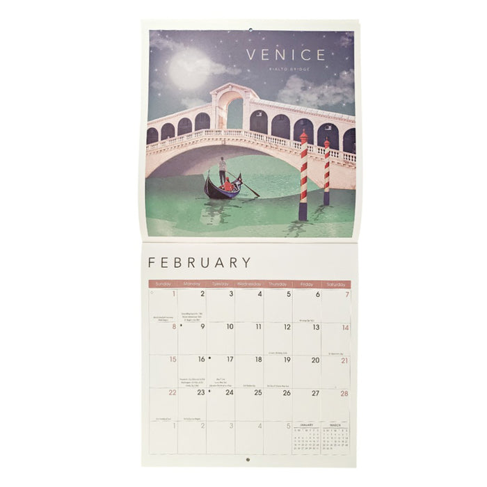 City Chic 2026 Square Wall Calendar