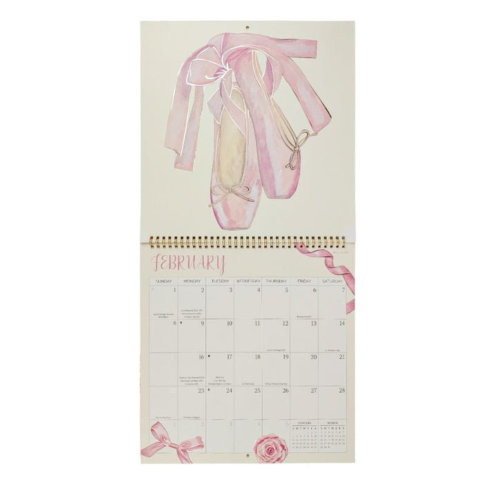 Ballerina 2026 Square Wall Calendar