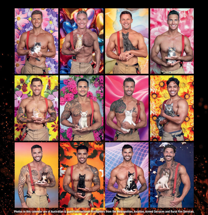 Australian Firefighters Cat 2027 Wall Calendar - Available at Calendar Club Stores
