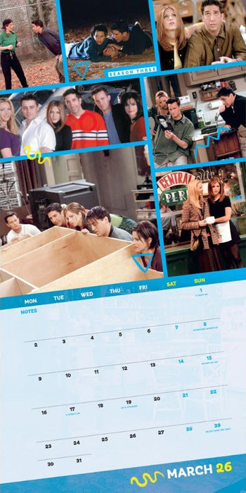 Friends 2026 Square Wall Calendar