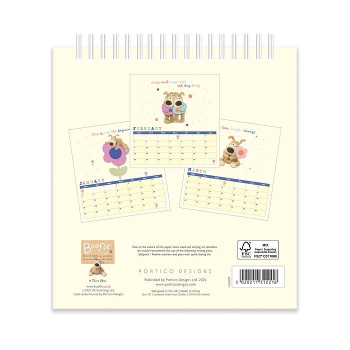 Boofle 2026 Desk Easel