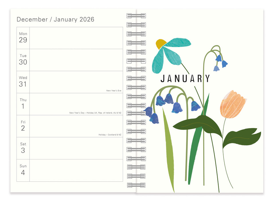 Posie by Caroline Gardner 2026 Weekly Diary