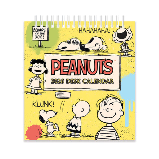 Peanuts 2026 Desk Easel