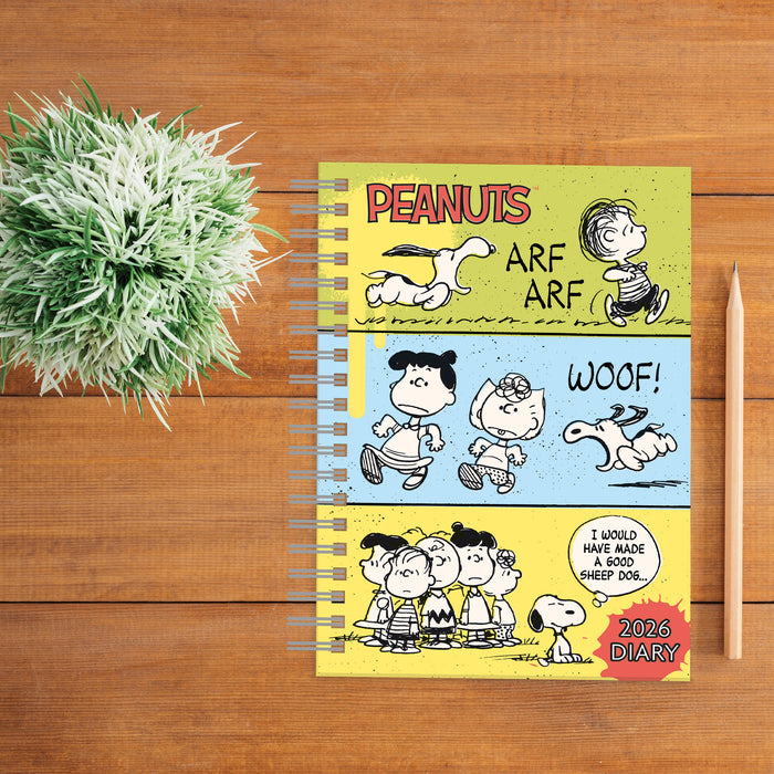 Peanuts 2026 Weekly Diary