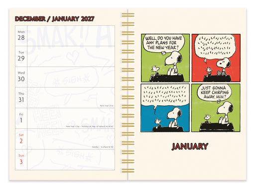 Peanuts 2027 Weekly Diary