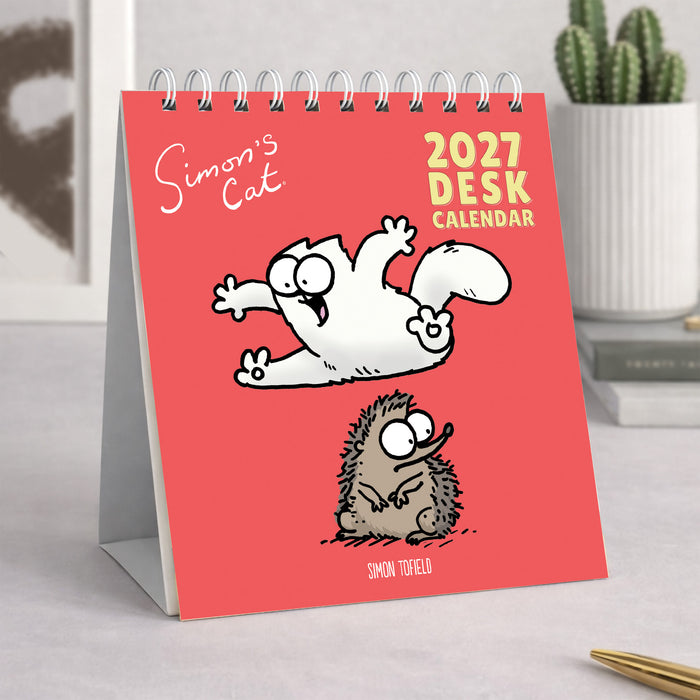 Simon's Cat 2027 Desk Organiser