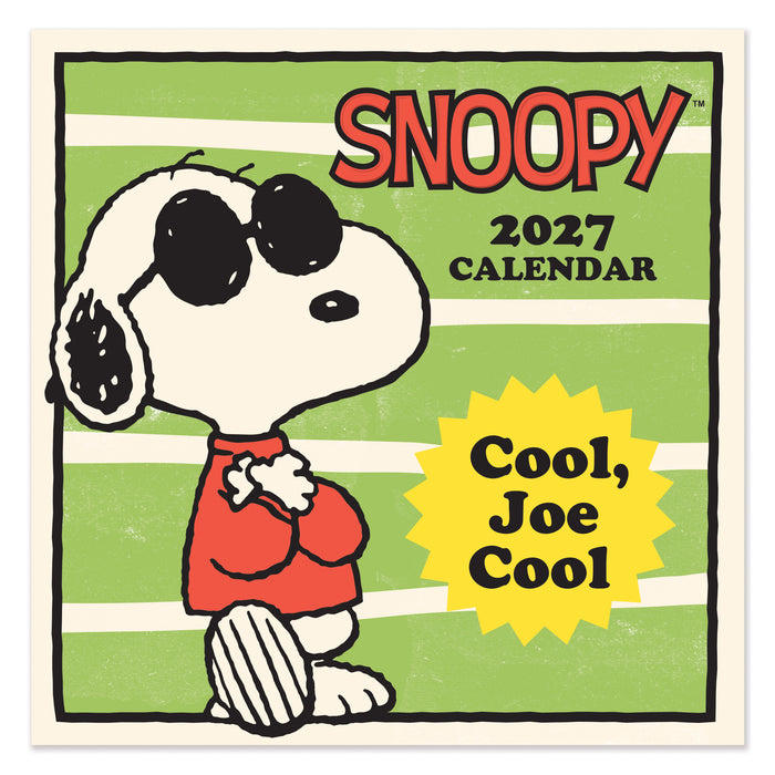 Snoopy 2027 Square Wall Calendar