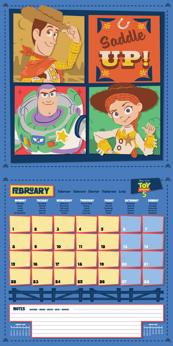 Toy Story 2027 Square Wall Calendar