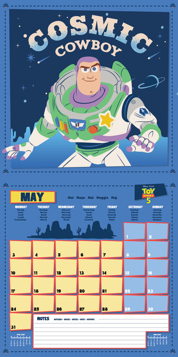 Toy Story 2027 Square Wall Calendar