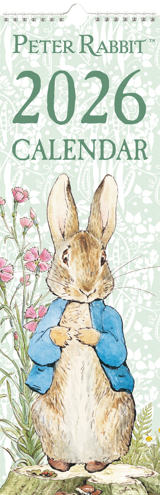 Peter Rabbit 2026 Slimline Wall Calendar