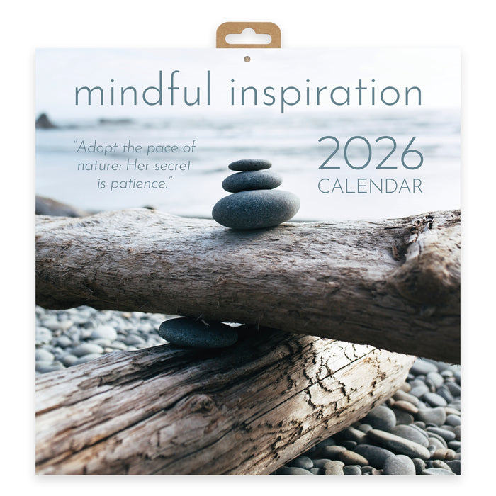 Mindfulness 2026 Square Wall Calendar