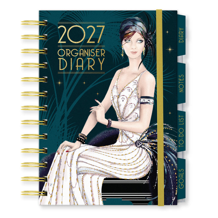 Claire Coxon Art Deco 2027 Weekly Diary