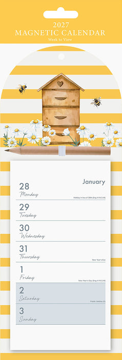 Bees Magnetic 2027 Magnetic Pad