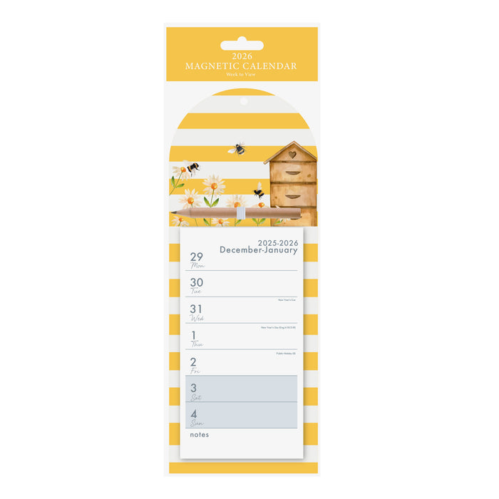 Bees 2026 Magnetic Pad