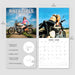 Biker Girls 2026 Square Wall Calendar