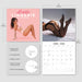 Erotic Lingerie 2026 Square Wall Calendar