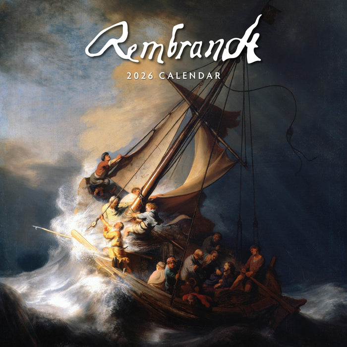 Rembrandt 2026 Square Wall Calendar (Online Exclusive)