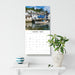Britain's Most Beautiful Villages 2026 Square Wall Calendar