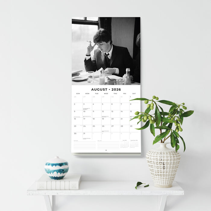 The Beatles 2026 Square Wall Calendar