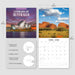 Landmarks of Australia 2026 Square Wall Calendar