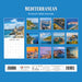 Mediterranean 2026 Square Wall Calendar