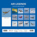 Air Legends 2026 Square Wall Calendar
