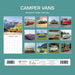 Camper Vans 2026 Square Wall Calendar
