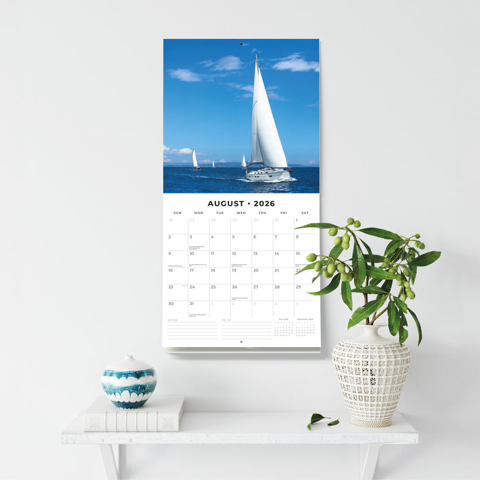 Sailing 2026 Square Wall Calendar (Online Exclusive)
