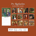 Pre-Raphaelites 2027 Square Wall Calendar