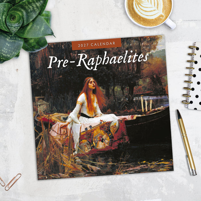 Pre-Raphaelites 2027 Square Wall Calendar