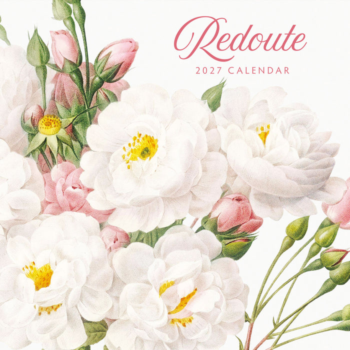 Redoute 2027 Square Wall Calendar