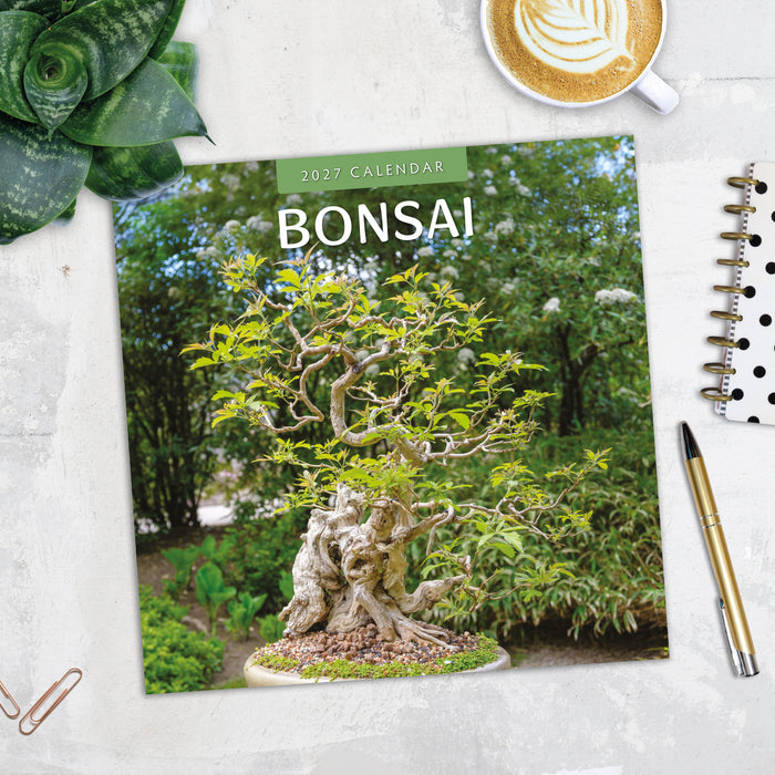 Bonsai 2027 Square Wall Calendar