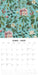 Botanical Flowers 2027 Square Wall Calendar