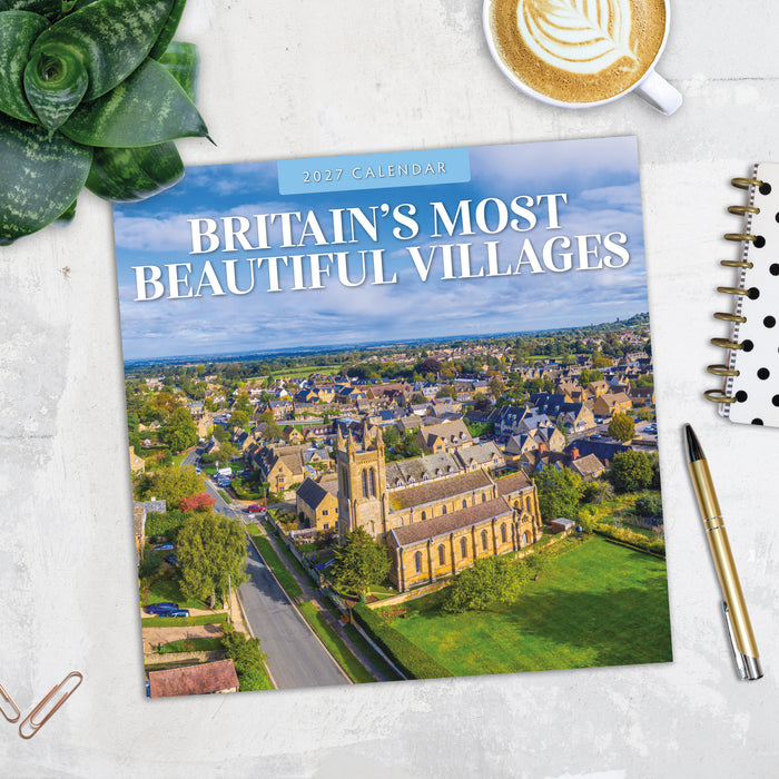 Britain's Most Beautiful Villa 2027 Square Wall Calendar
