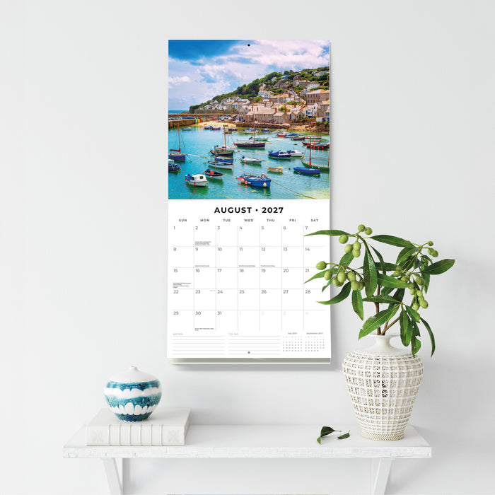 Britain's Most Beautiful Villa 2027 Square Wall Calendar