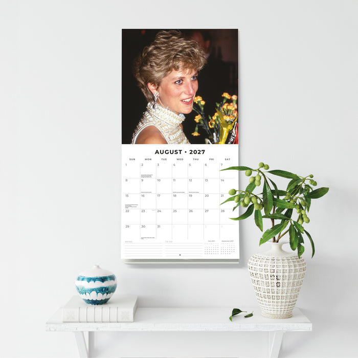 Diana 2027 Square Wall Calendar