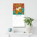 RETRO 2027 Square Wall Calendar