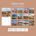 Medieval Towns 2027 Square Wall Calendar