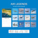 Air Legends 2027 Square Wall Calendar