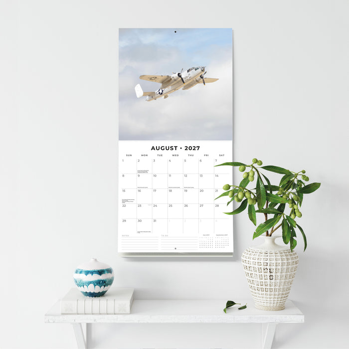 Air Legends 2027 Square Wall Calendar