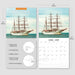 Tall Ships 2027 Square Wall Calendar