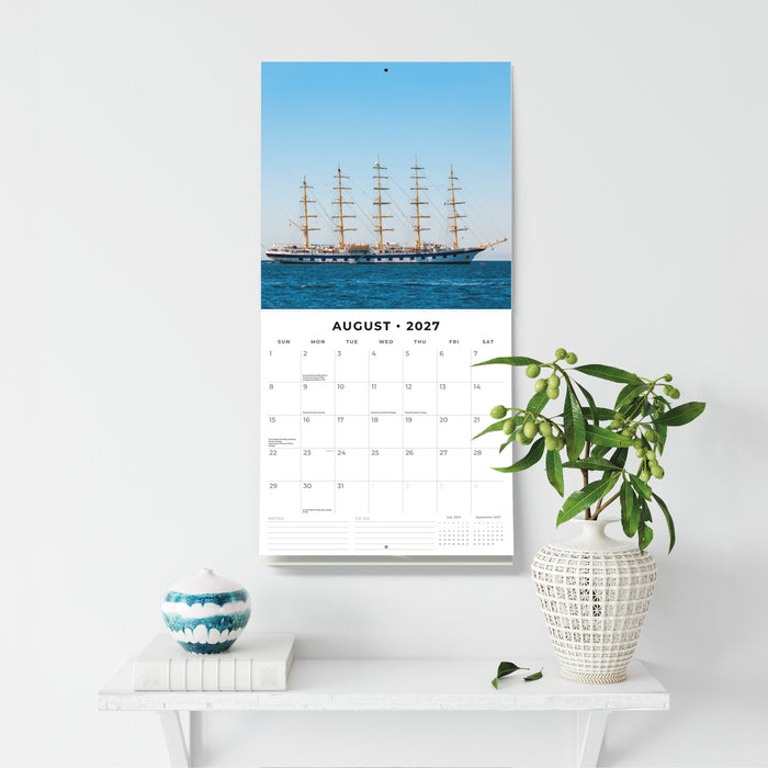 Tall Ships 2027 Square Wall Calendar