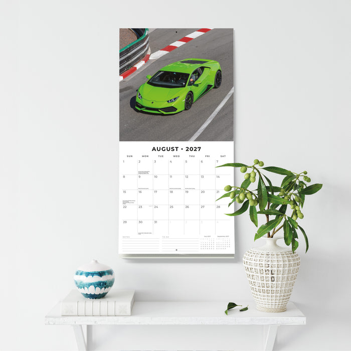 Lamborghini 2027 Square Wall Calendar