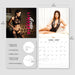 Erotic Lingerie 2027 Square Wall Calendar
