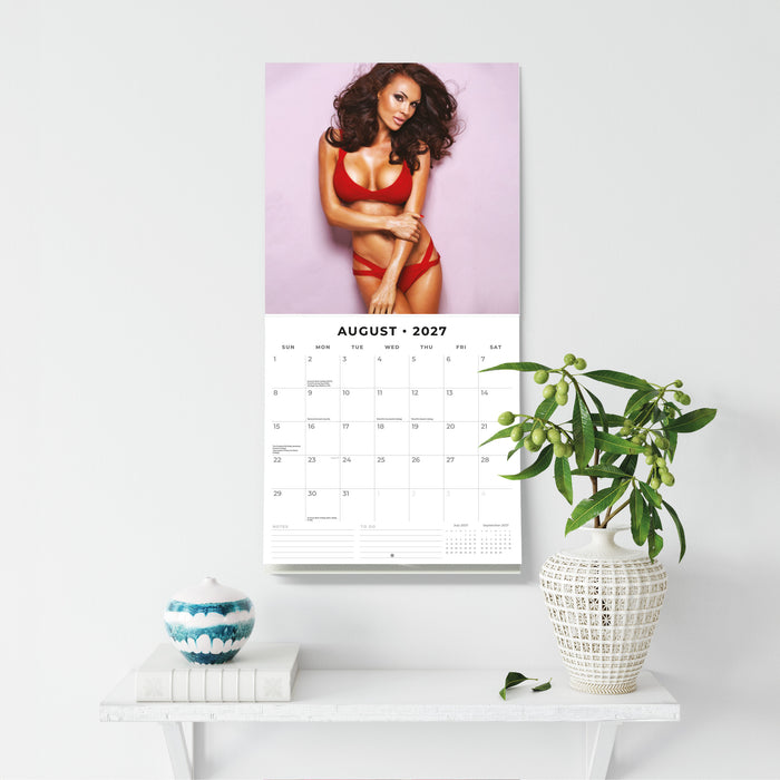 Ladies in Red 2027 Square Wall Calendar
