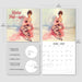 Retro Pin Ups 2027 Square Wall Calendar